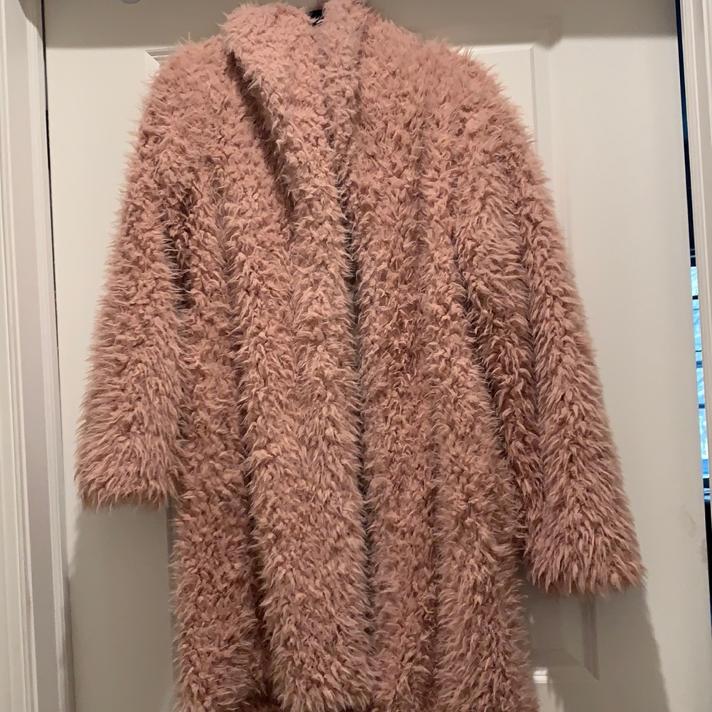Wild & Fable soft blush coat